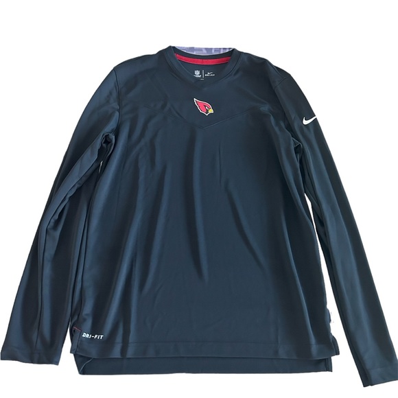 Nike Other - Arizona Cardinals Nike NFL On Field Dri-Fit Long Sleeve Shirt Men's Medium